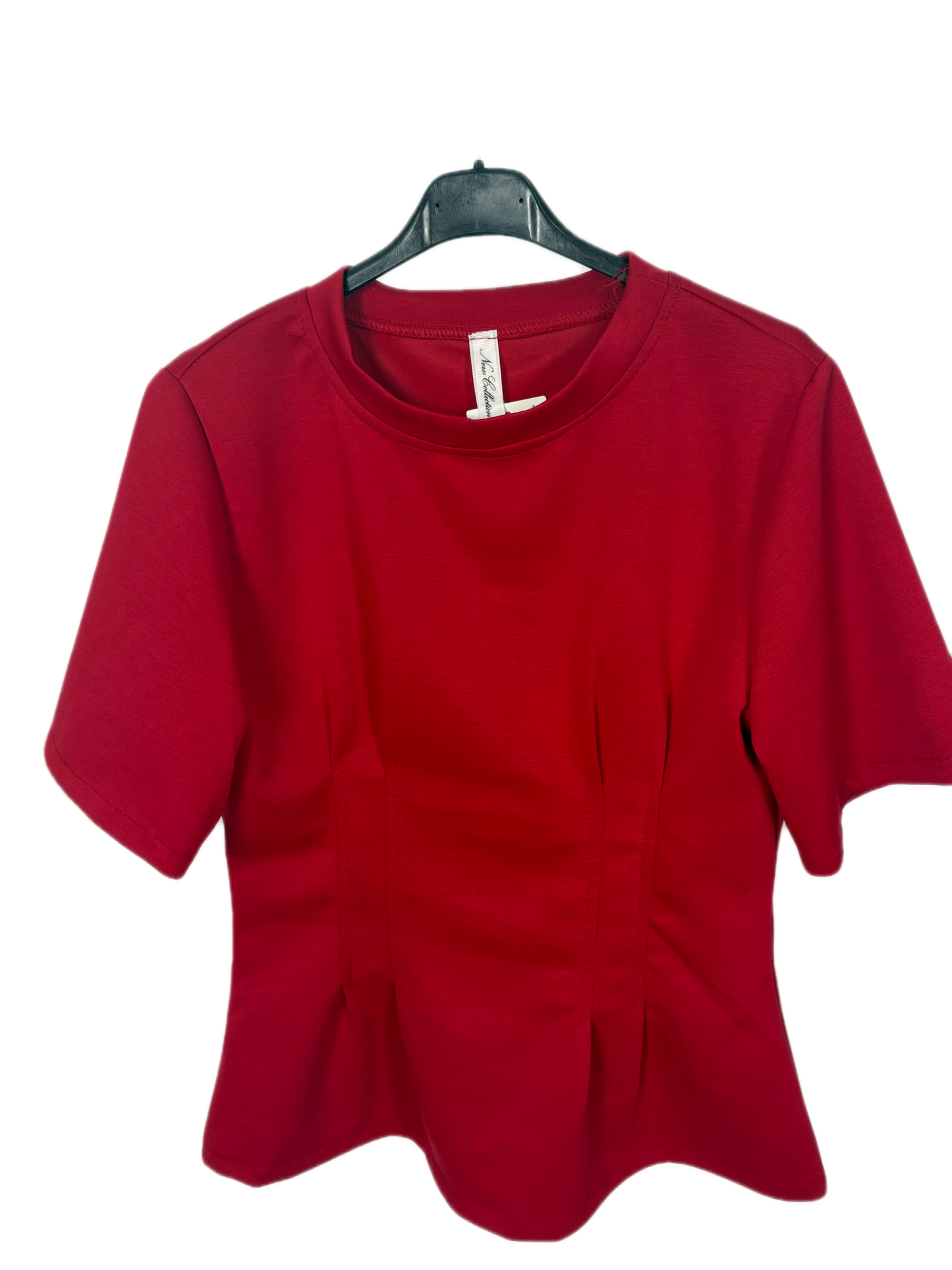Camiseta Zara capa de aire roja