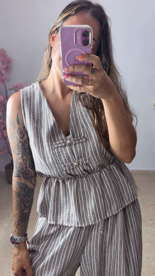 Conjunto Elsa choco