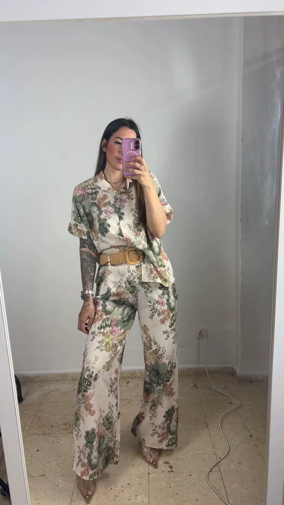 Conjunto flores