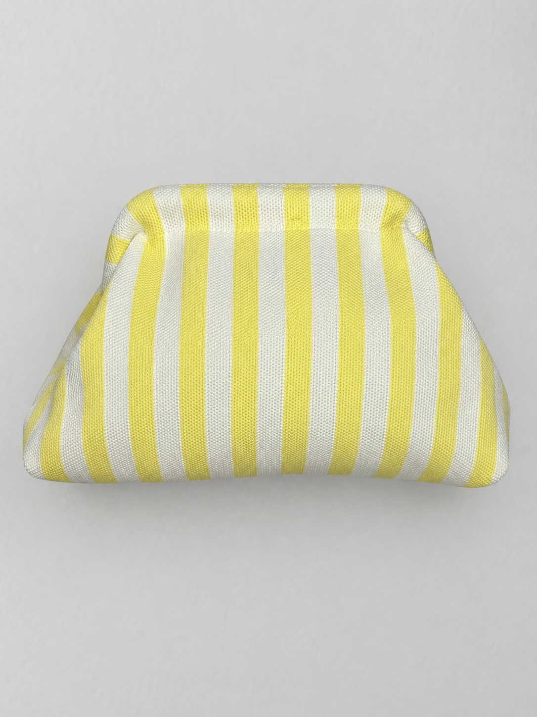 Clutch amar/blanco