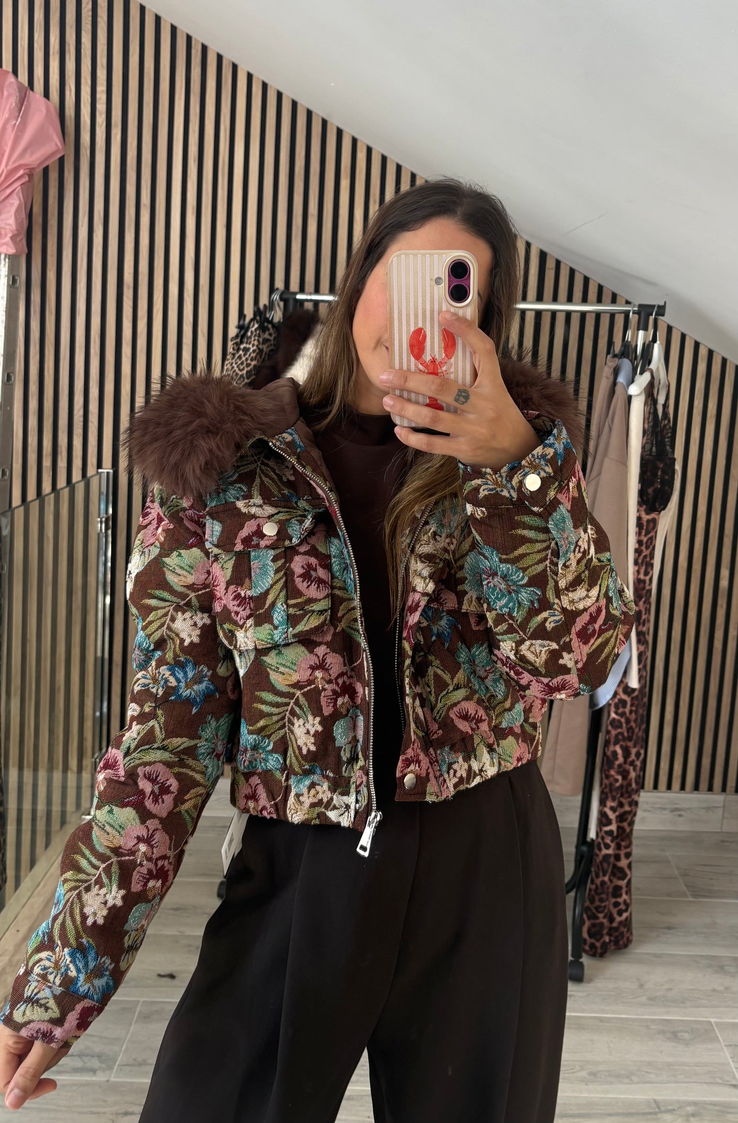 Chaqueta bordada