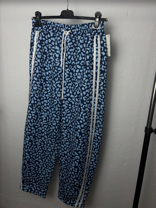 Pantalón animal print azul