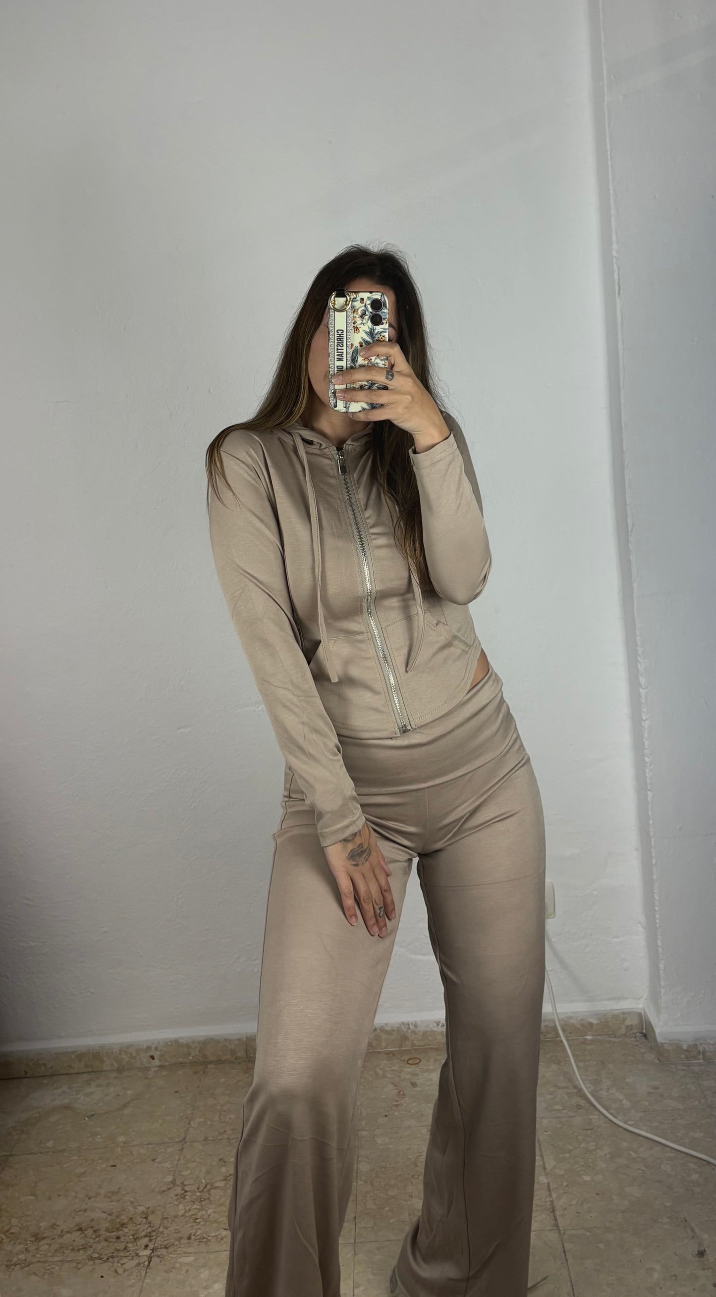 Chandals Barbie taupe