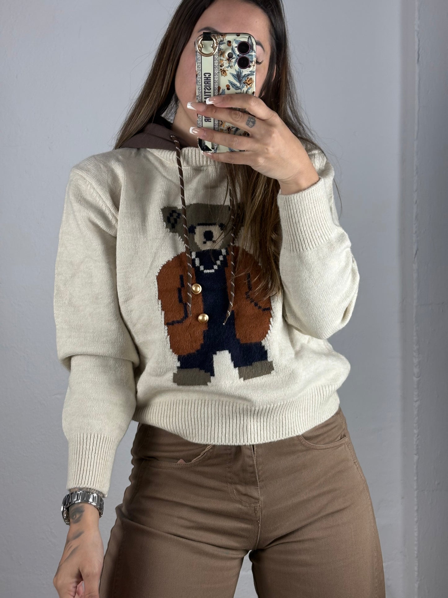 Sudadera osito calidad top