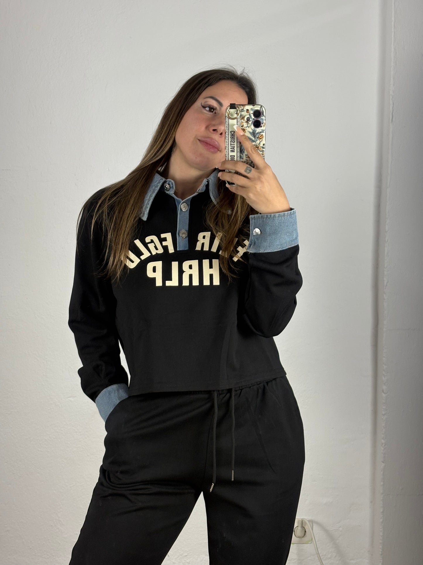 Chandals polero denim calidad superior