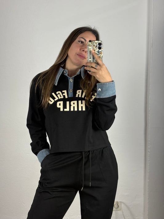 Chandals polero denim calidad superior