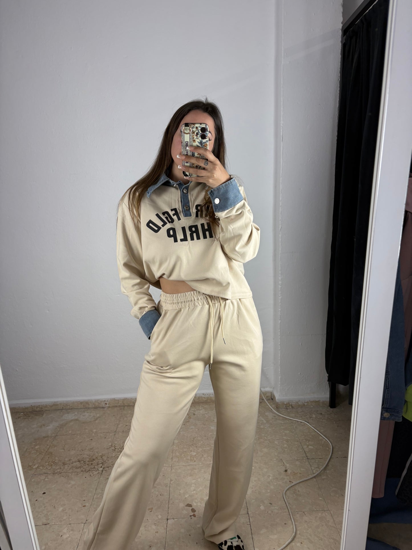 Chandal polero denim calidad superior