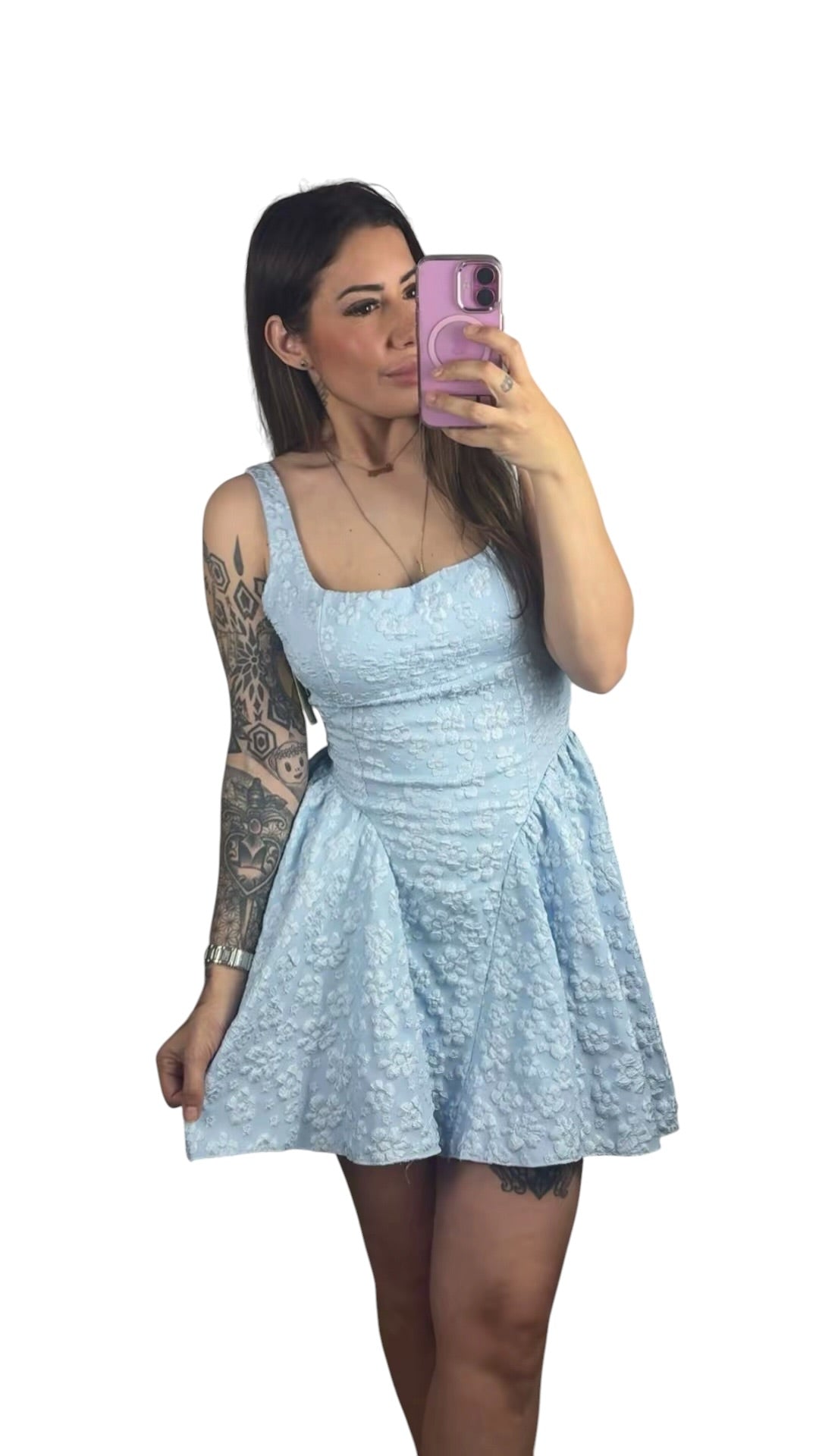 Vestido princess celeste