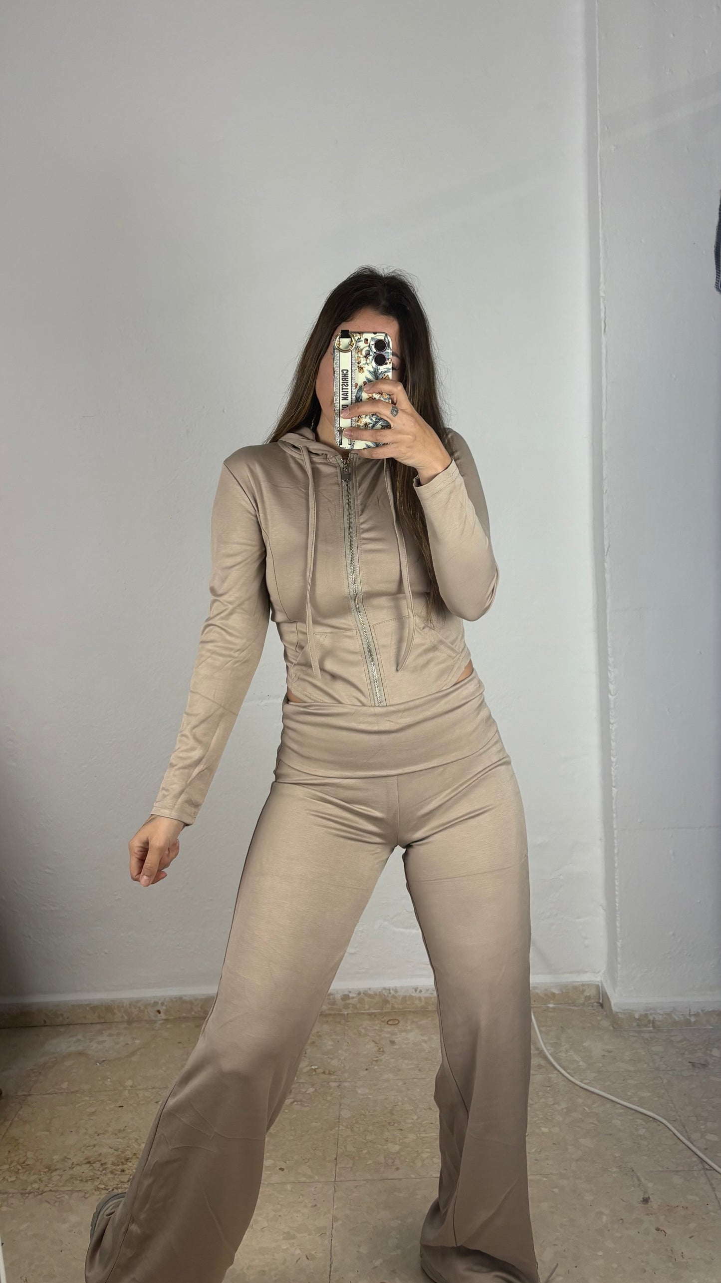 Chandals Barbie taupe