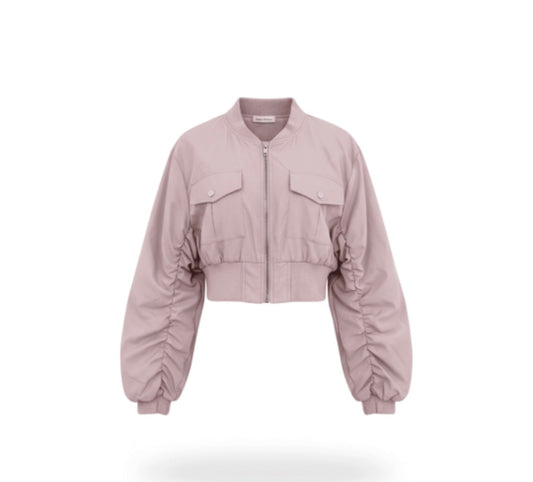 Chaqueta bomber fitz rosa