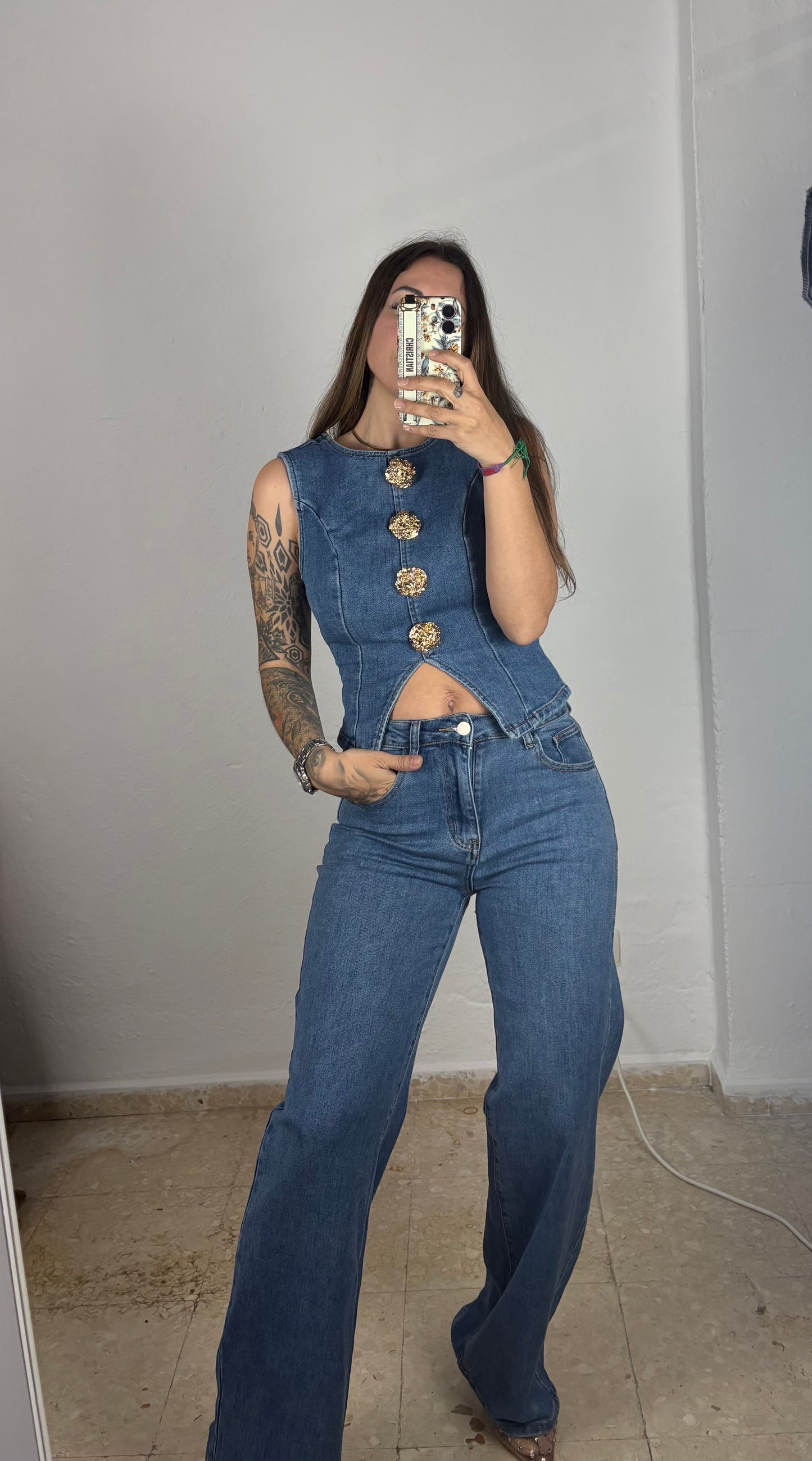 Conjunto denim exclusive
