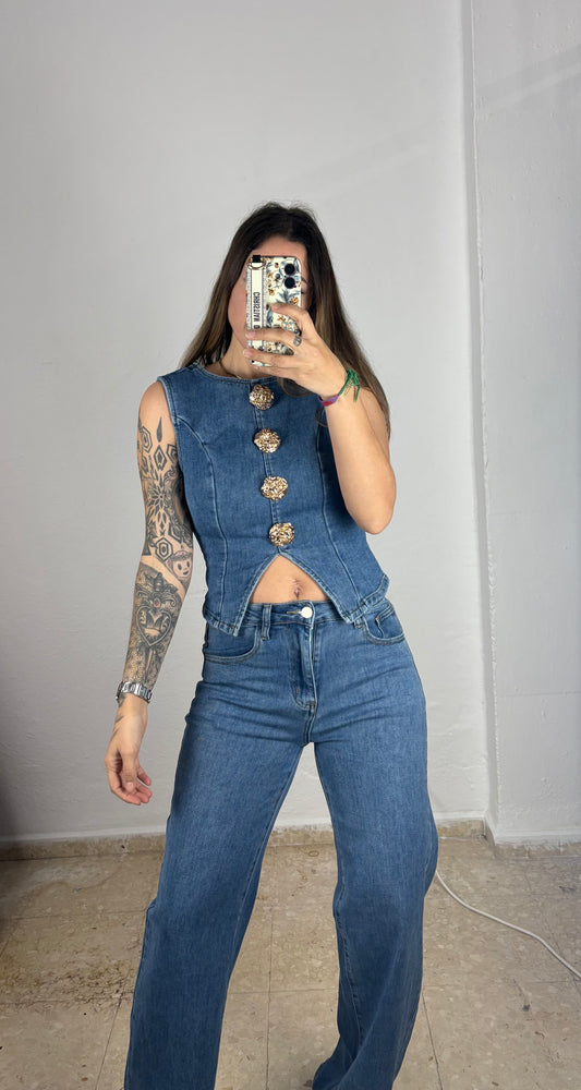 Conjunto denim exclusive