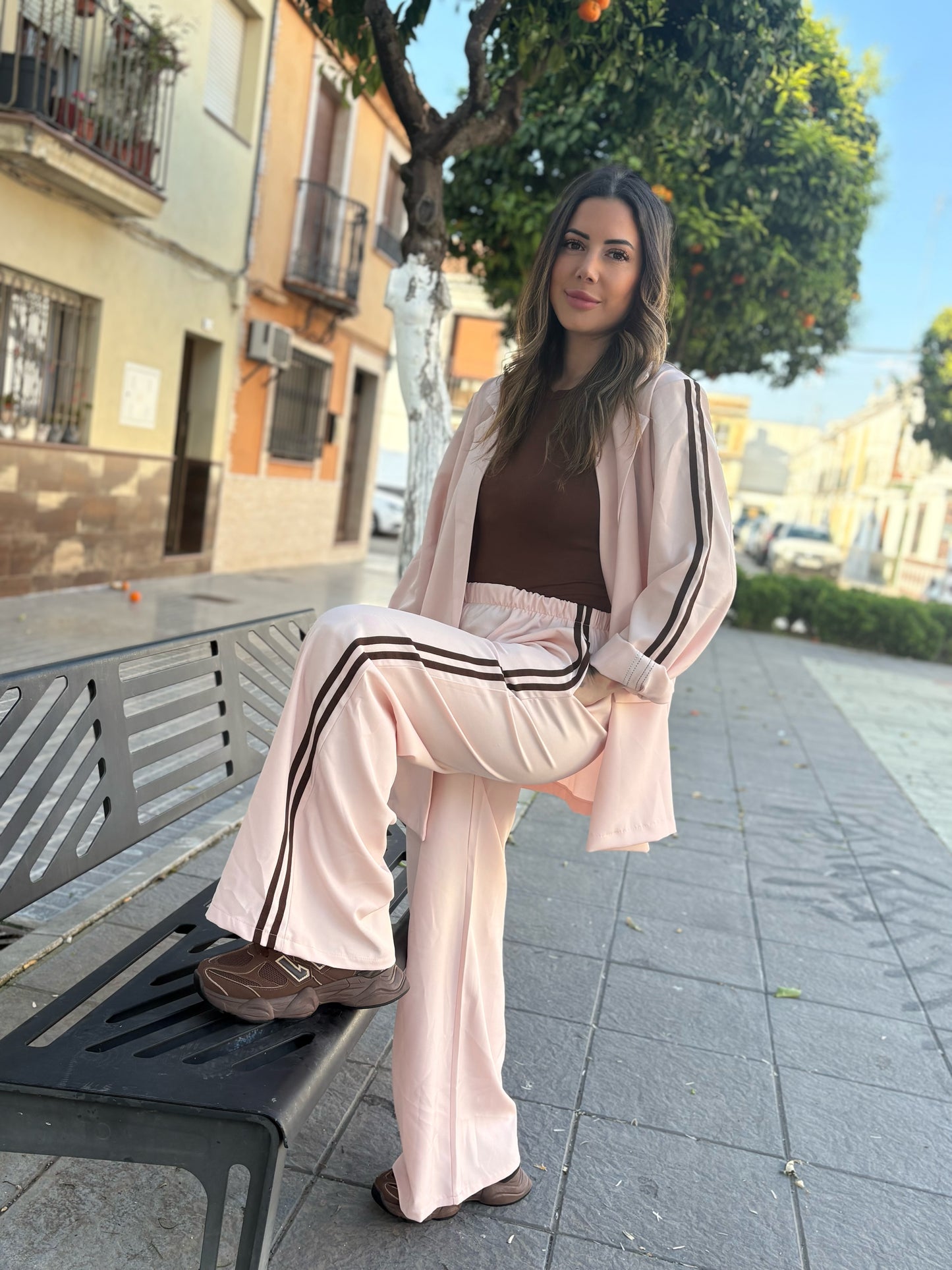 Conjunto sport rosa