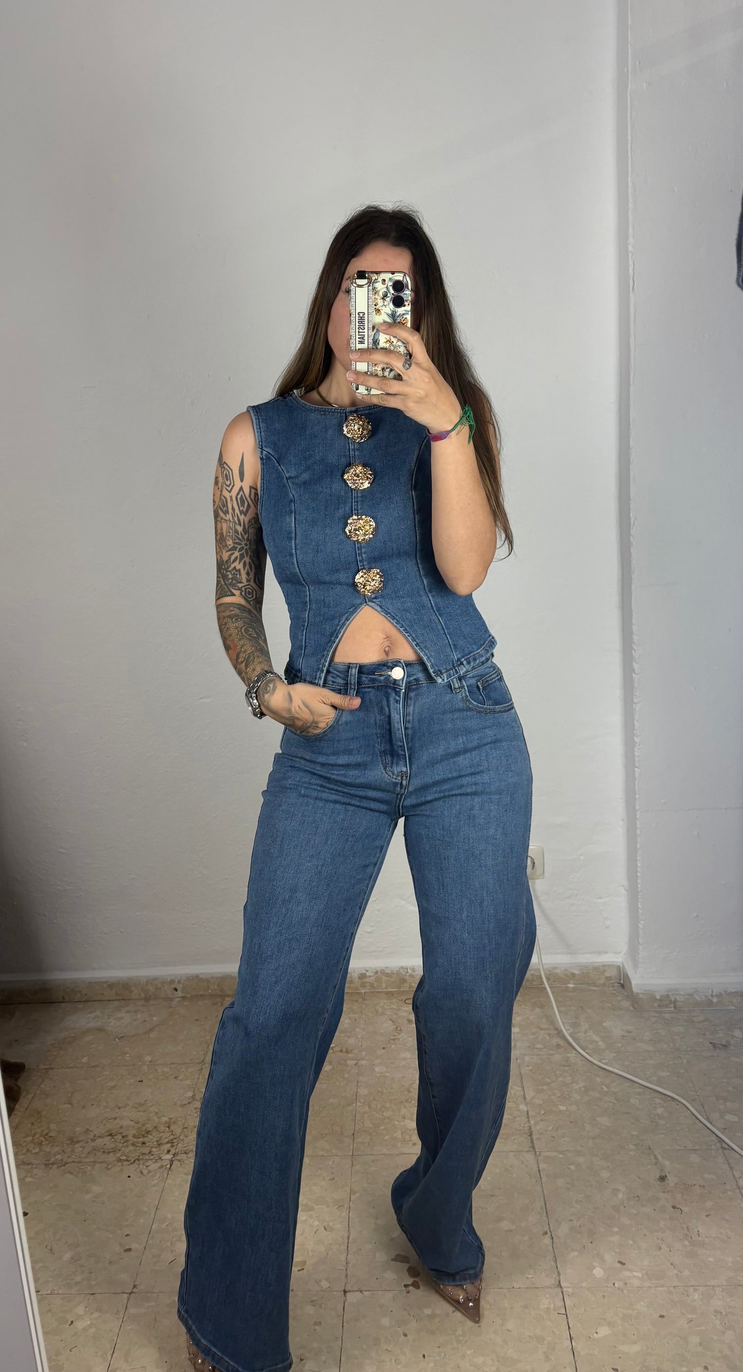 Conjunto denim exclusive