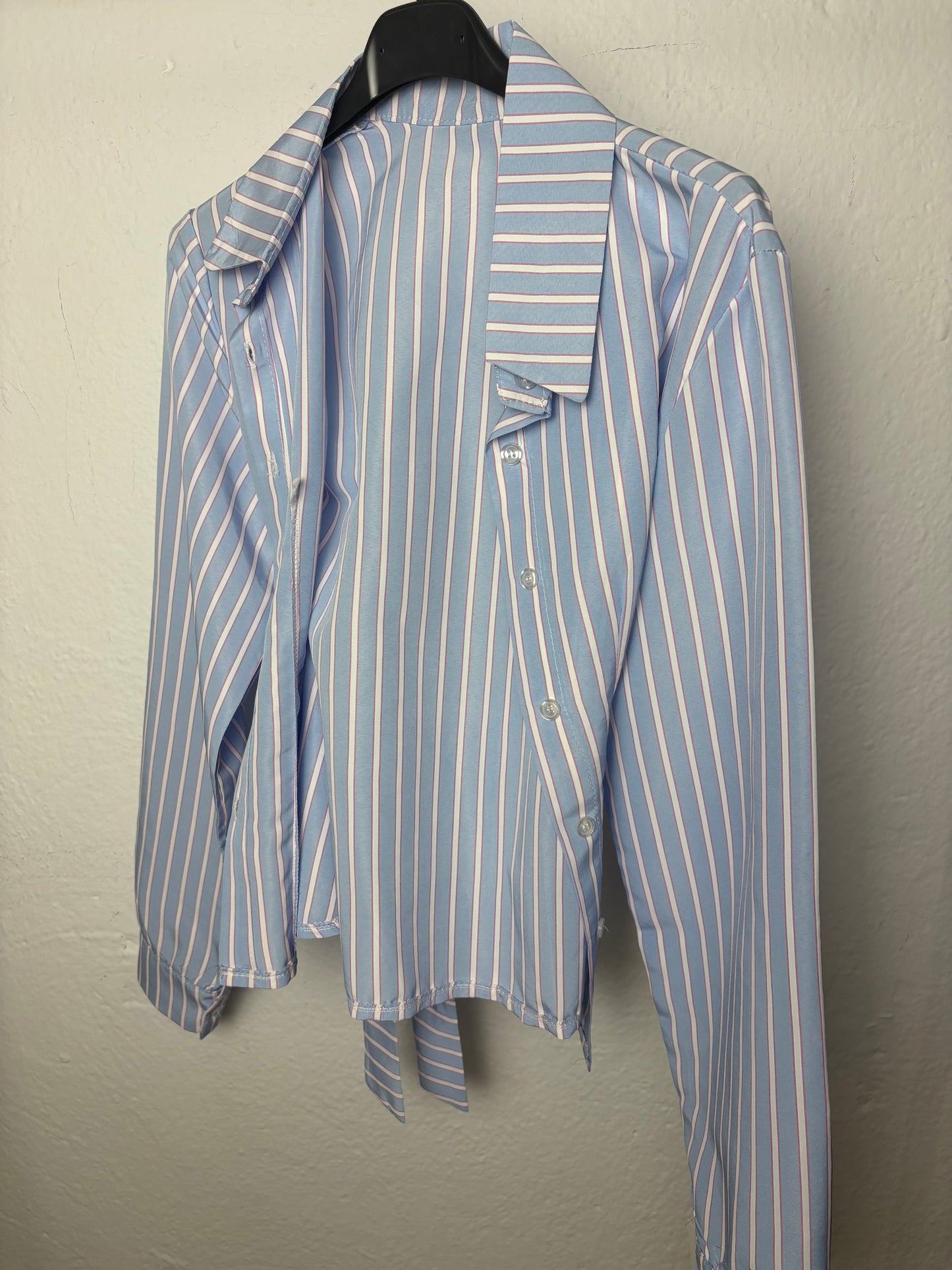 Camisa rayas lazo trasero