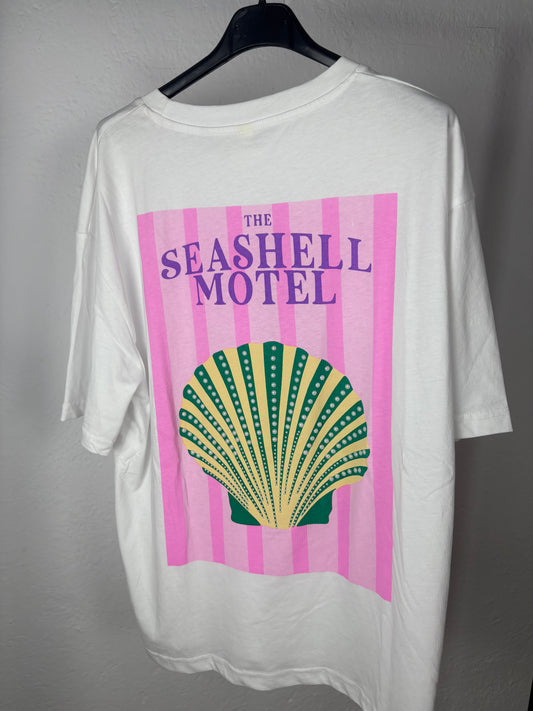 Camiseta concha perlas