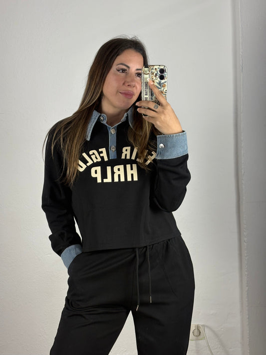 Chandals polero denim calidad superior