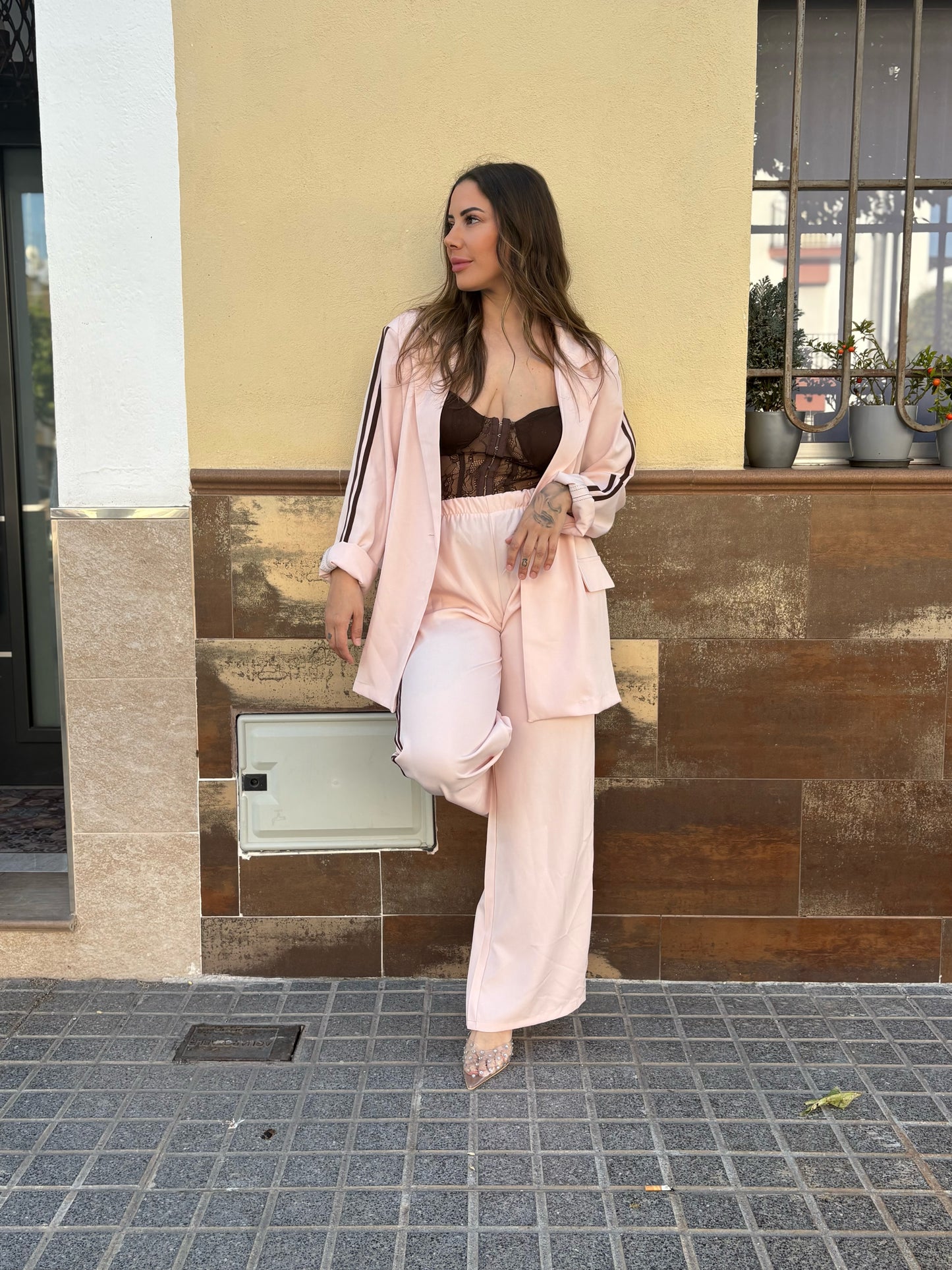 Conjunto sport rosa